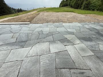 Bodenplatten San Bernardino silber - formwild / Mosaik