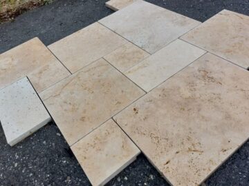 Bodenplatten Travertin Crema Classic