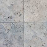 Bodenplatten Travertin Silver Blue