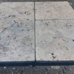 Bodenplatten Travertin Silver Blue