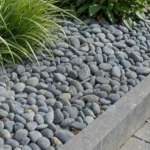 Moodbild von Beach Pebbles dunkel