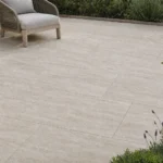 Moodbild von Bodenplatten Duomo Travertino Beige