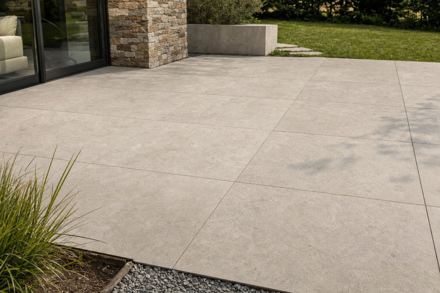 Moodbild von Bodenplatten FSZ Naturalia20 Beige