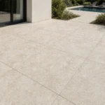 Moodbild von Bodenplatten Pietra Antico Bianco