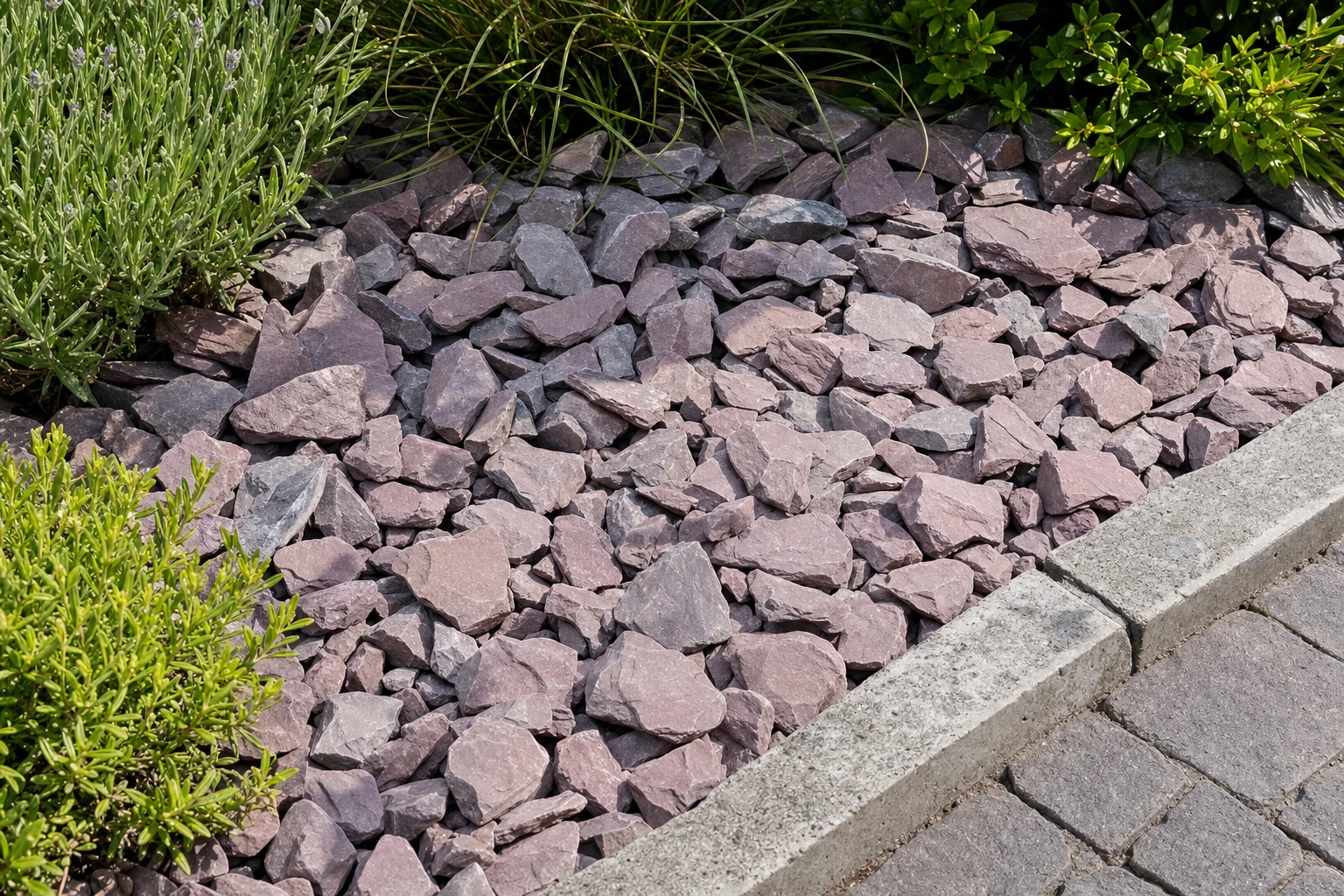 Moodbild von Canadian Slate rot Viola