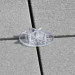 Moodbild von Fugenkreuze (Distanzhalter) mit Teller - Transparent