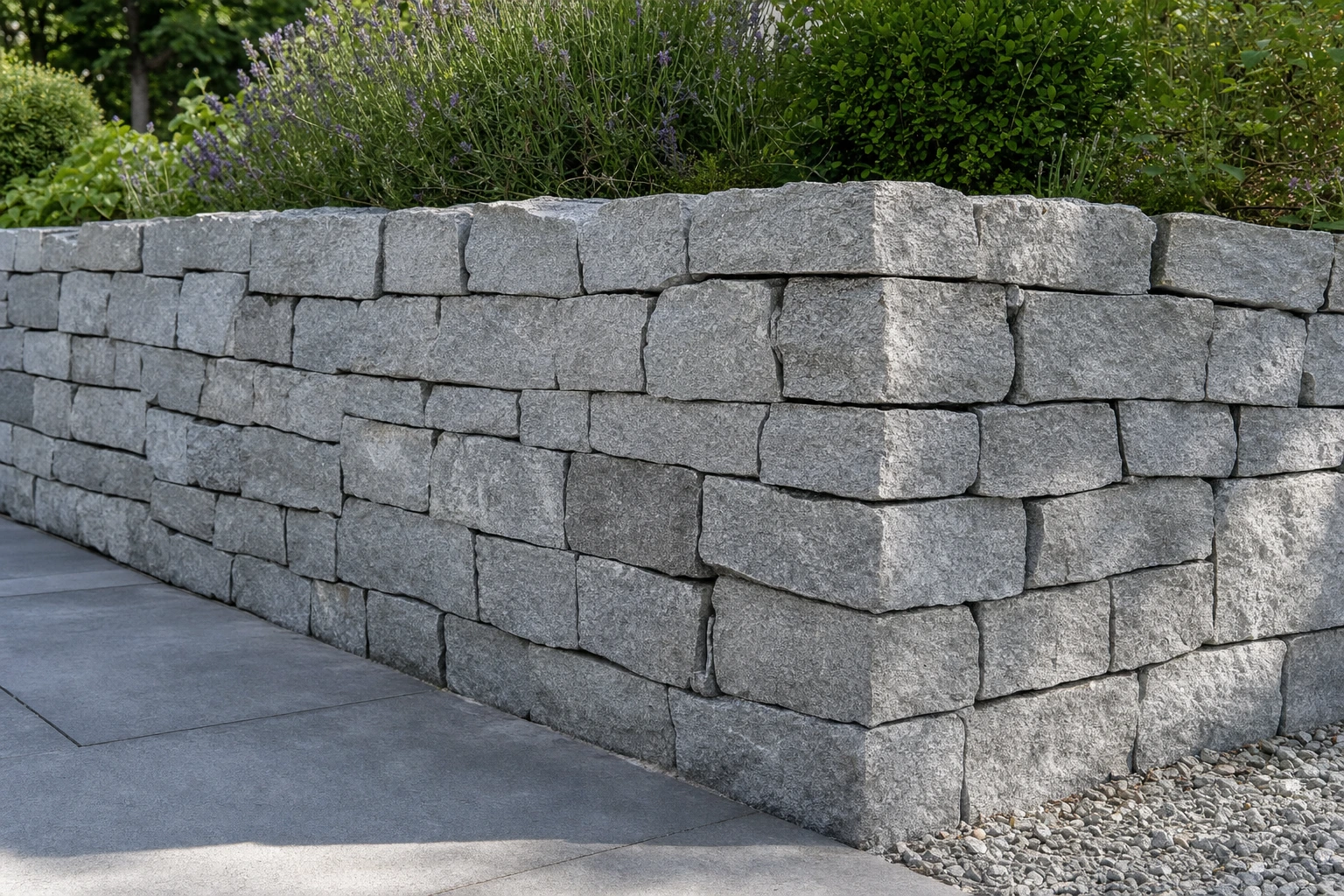 Moodbild von Mauersteine Luserna blau/grau, Typ MX 2