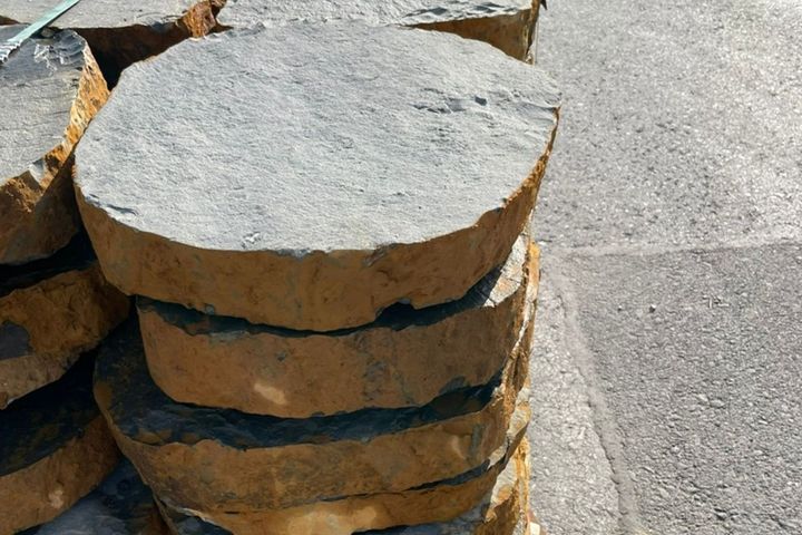 Schrittplatten Basalt 30-50