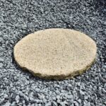 Trittplatten Julia Giallo rund