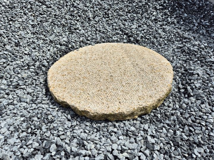 Trittplatten Julia Giallo rund