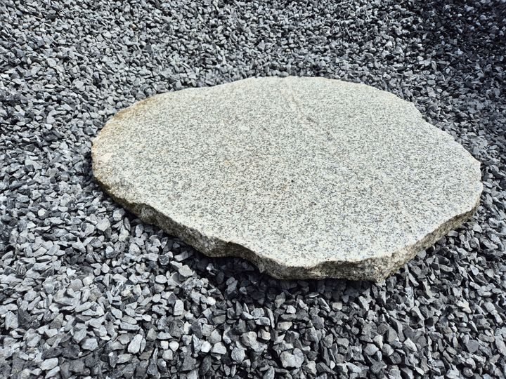 Trittplatten Julia White rund