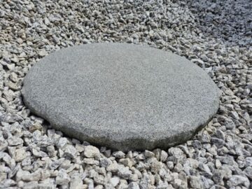 Trittplatten Padang dunkel rund